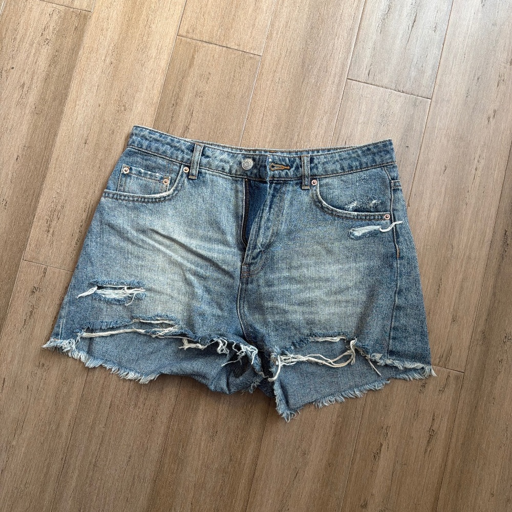 Wild fable denim shorts size 4 - Picture 1 of 2